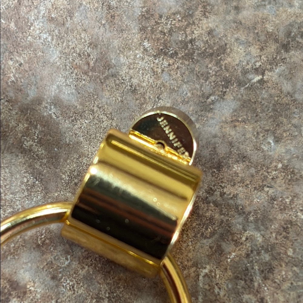 Single Jenny Bird Faye Knocker hoop earring - Picture 2 of 3